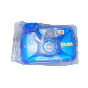 Kodak Water Sport One Time Use Film Camera Blue 27 Exp New Without Box